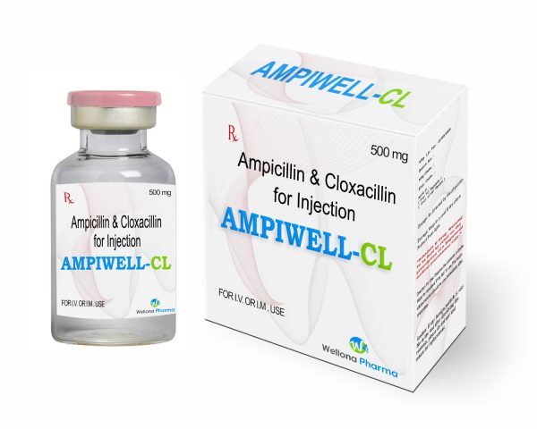 I.V Ampicillin + Cloxacillin