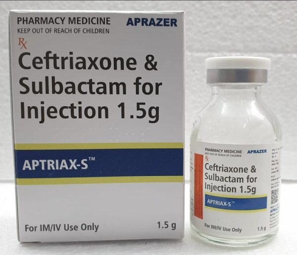 IV Ceftriaxone + Sulbactam 1.5g