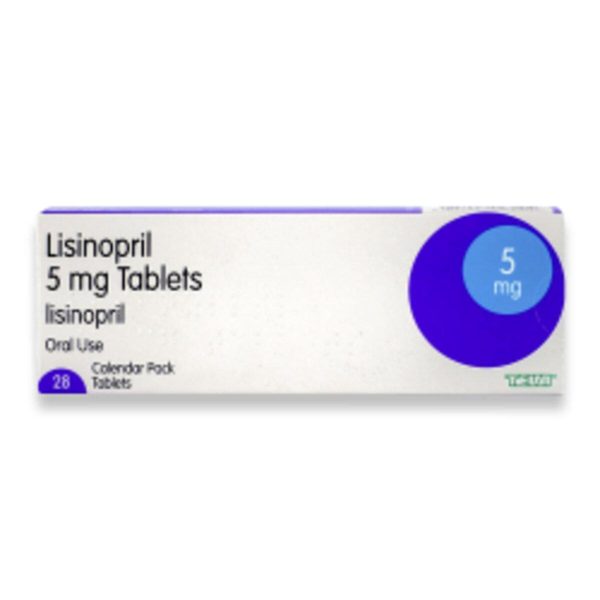 Tab. Lisinopril 5mg by teva