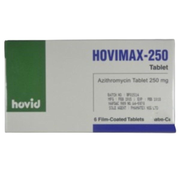 Tabs azithromycin 250mg