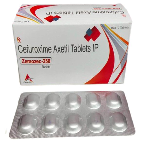 Tabs. Cefuroxime 250mg