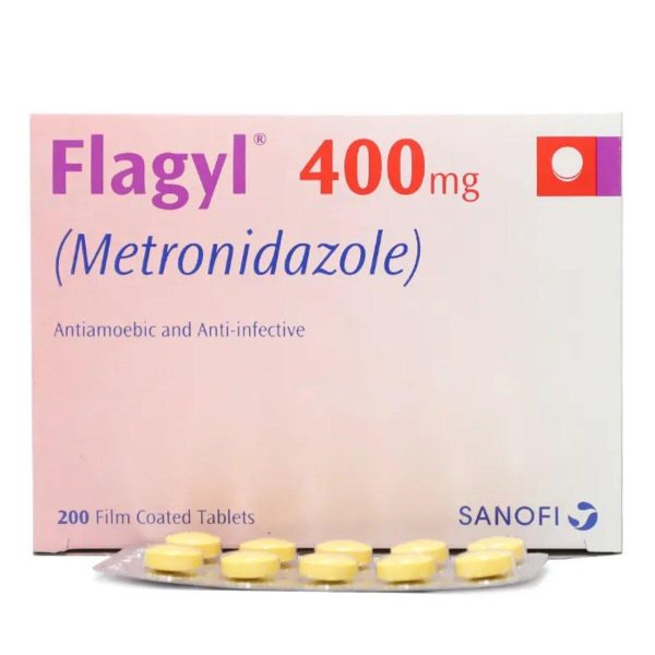 Tabs. metronidazole 400mg